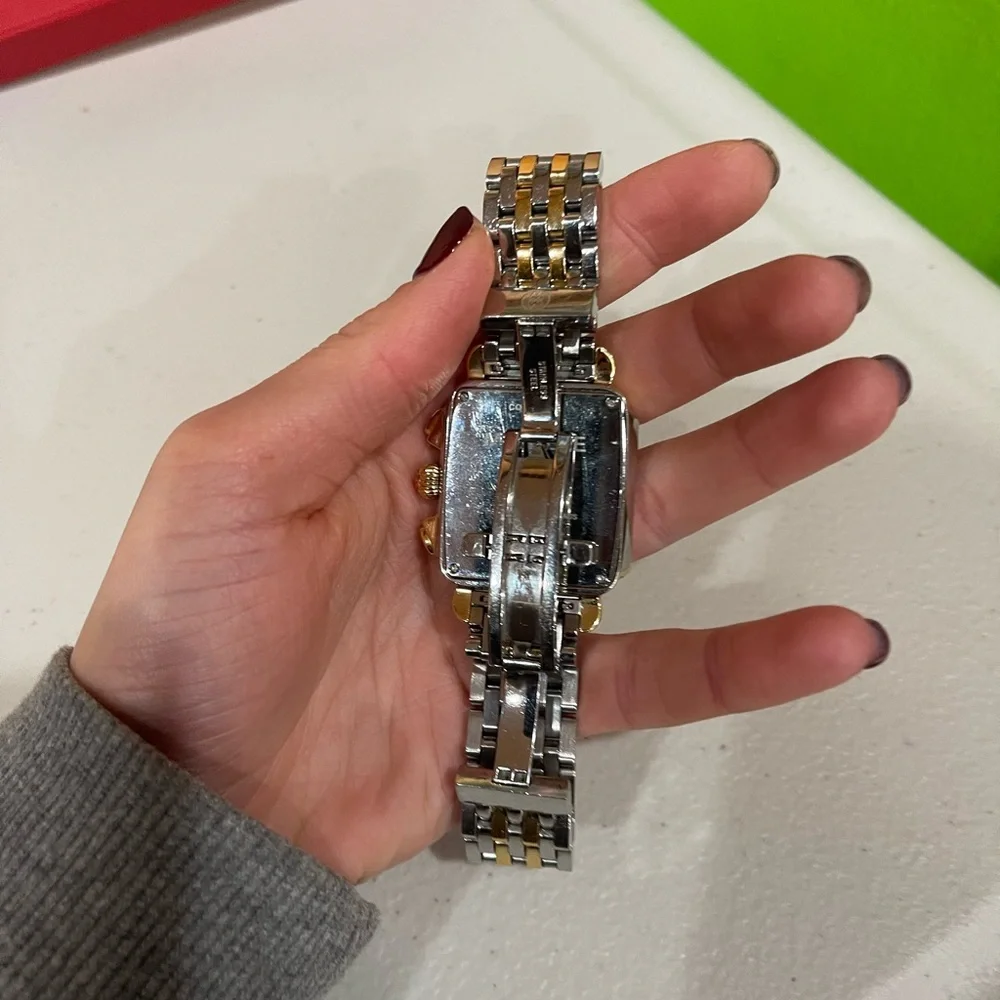 MICHELE DECO XL DIAMOND WATCH - Picture 7 of 13